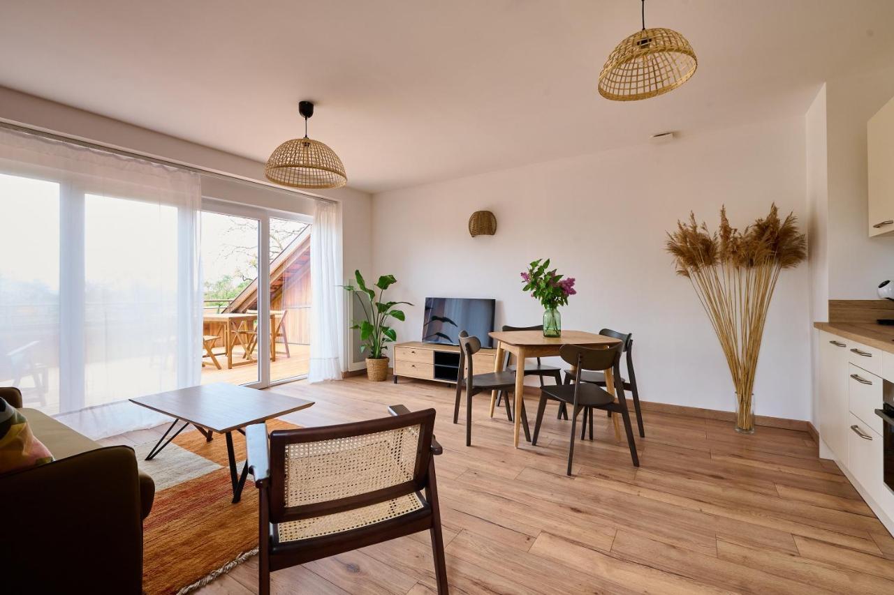 Le Noyer - Appt Avec Terrasse Et Jardin Partage Lejlighed Puberg Eksteriør billede